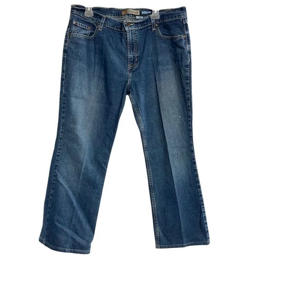 OLD NAVY GAP, Boot-Cut Jeans, Blue, Stretch,Women’s 18 Short, 5 Pocket Style - Picture 1 of 8